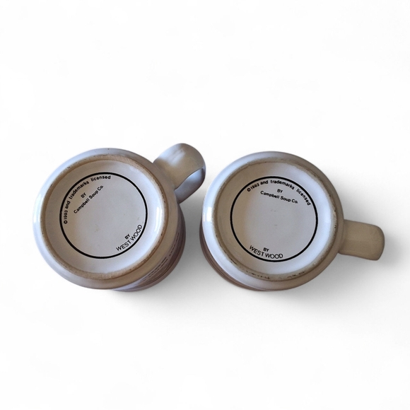 1993 Campbell's Soup “M’m! M’m! Good!” Kids Soup Mug Set by Westwood - Picture 14 of 15